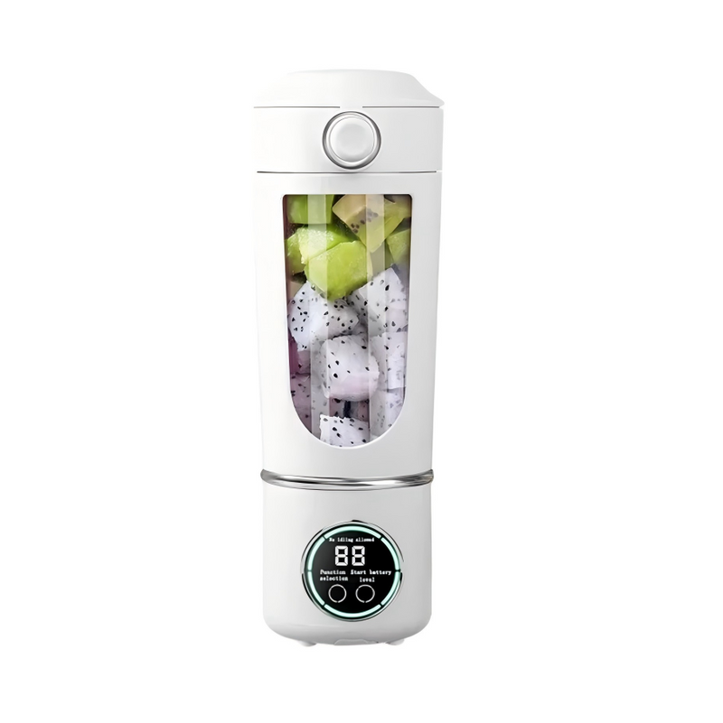 IPSTYLE Portable Juice Maker Blender for Shakes Smoothies 700ML 2 In 1 Blender Bottle Juicer