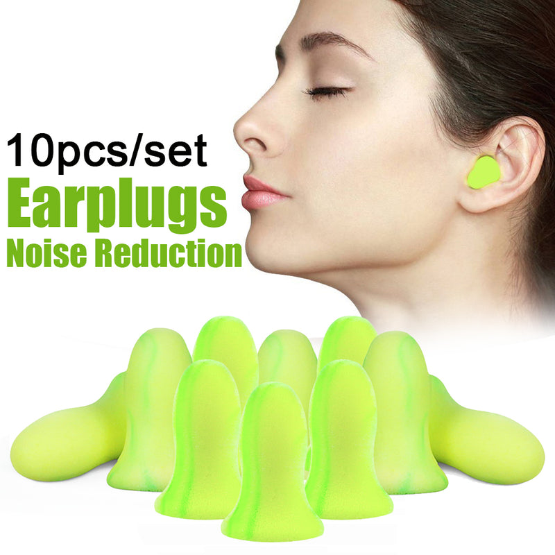 10Pcs Sleep Ear Plugs Noise Reduction