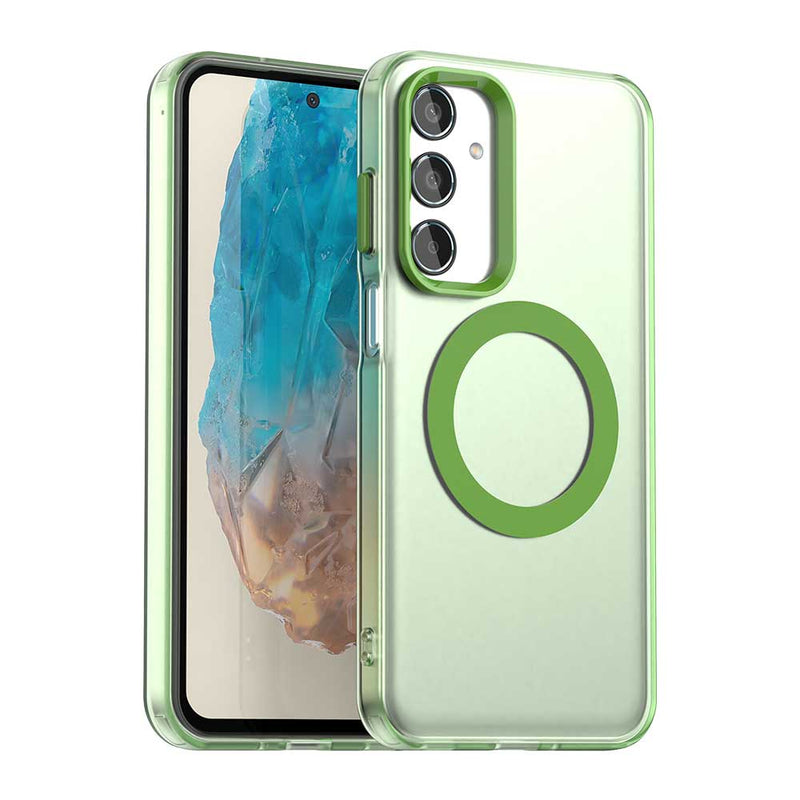Phone Case for Samsung Galaxy M35 5G, Compatible with Magsafe,Shockproof Magnetic Case Cover