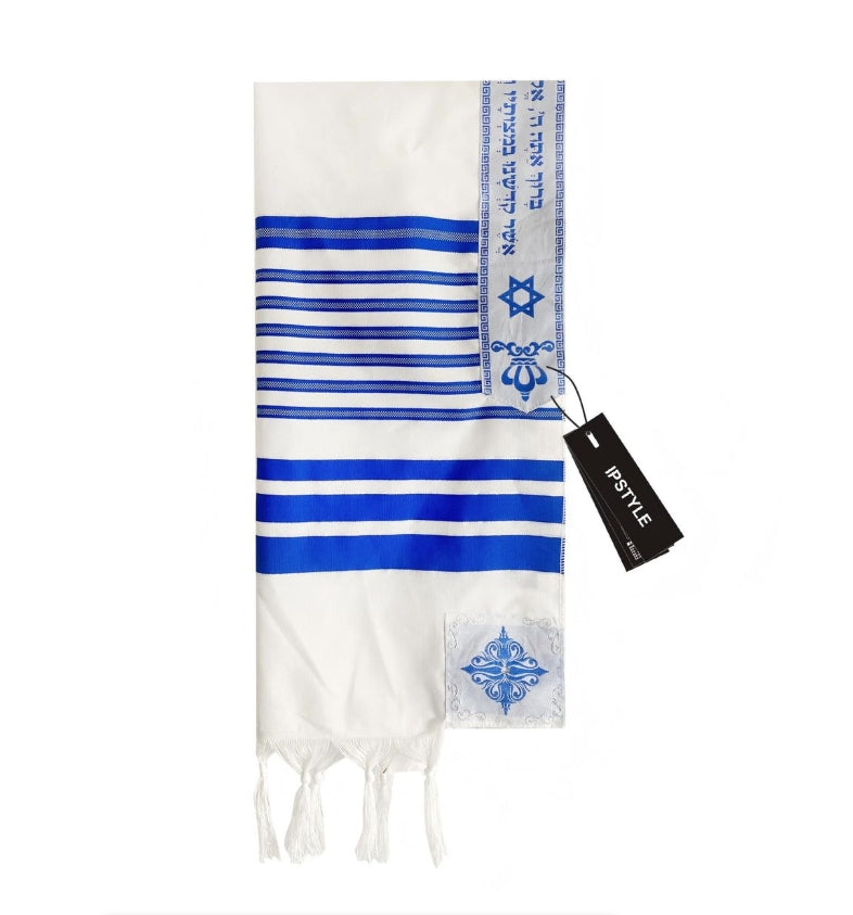 Prayers Shawl Religious Shawl Polyester for Religious Ceremony