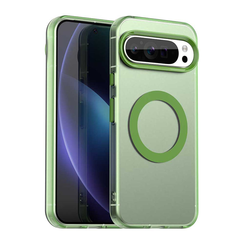 Phone Case for Google Pixel 9 Pro XL, Compatible with Magsafe, Shockproof Magnetic Case Cover