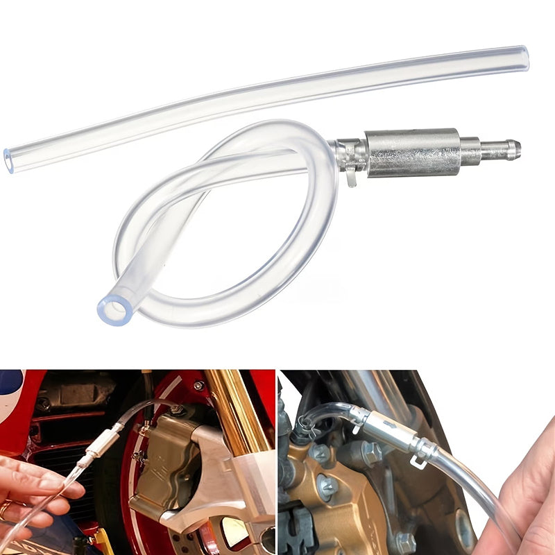 Motorcycle Brake Bleeder Hose, Hydraulic Brake Oil Extractor & Fuel Transfer Tool