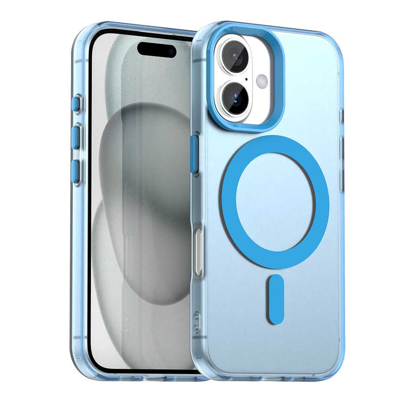 Phone Case for iPhone 16, Compatible with Magsafe,Shockproof Magnetic Case Cover