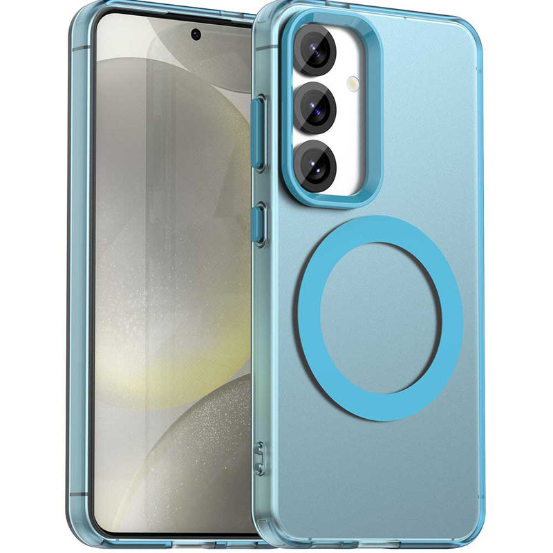 Phone Case for Samsung Galaxy S25, Compatible with Magsafe,Shockproof Magnetic Case Cover