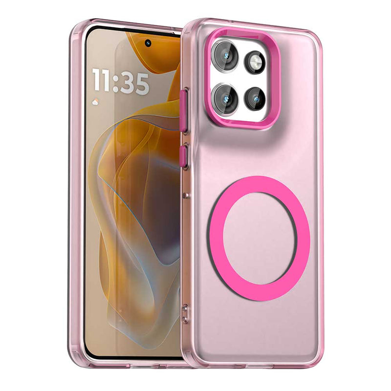 Phone Case for Motorola Edge 50 Neo, Compatible with Magsafe,Shockproof Magnetic Case Cover