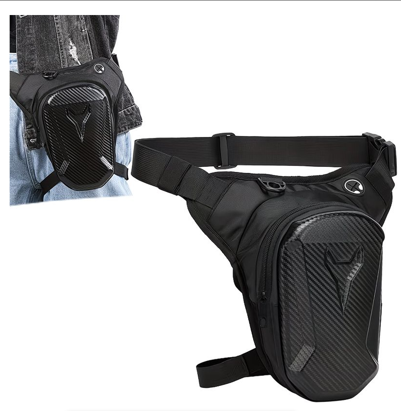 Motorcycle Leg Tank Bag Waterproof Waist Pack Crossbody Rider Biker Drop