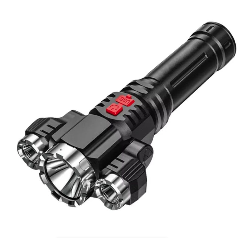 3 LED Flashlight Strong Waterproof Outdoor Camping Bike Light