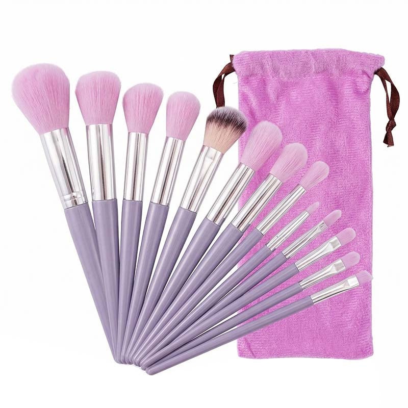 Makeup Brush Set Soft Hair eye shadow Brush Powder Brush powder blusher Brush concealer Brush Portable Makeup Brush Bag