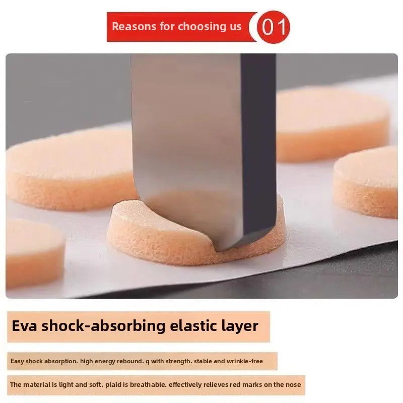 8Pcs Soft Foam Nose Pads – Self-Adhesive Eva Anti-Slip Unpressurized Pads For Glasses
