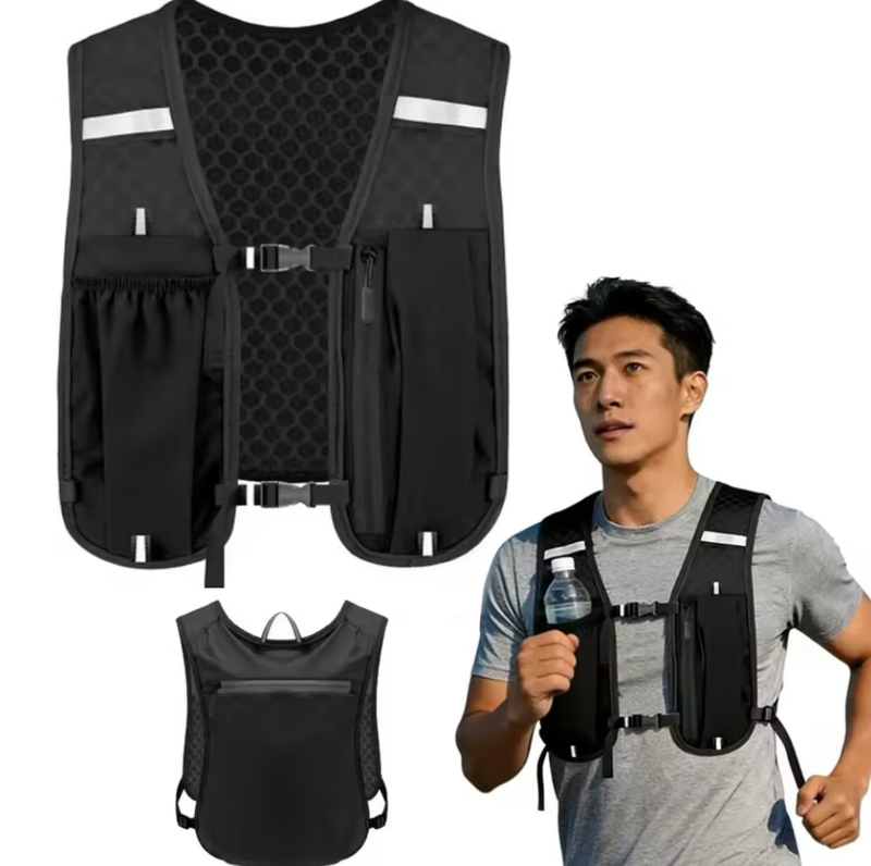 Running Hydration Vest for Woman Men Water-Resistant, Breathable, Backpack