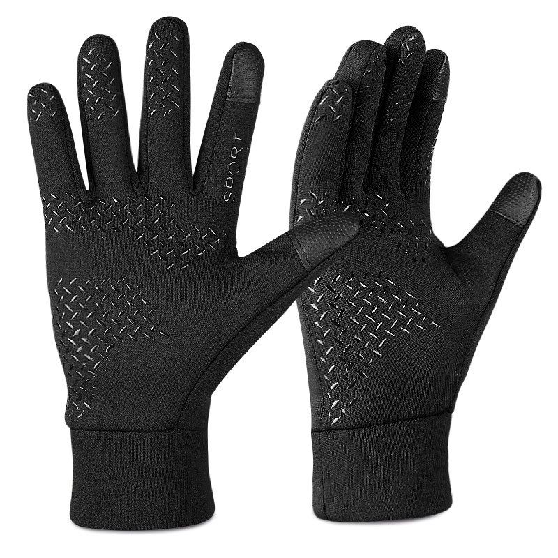 Copper Fiber Compression Sports Gloves Full Finger Touch Screen Pain Relief