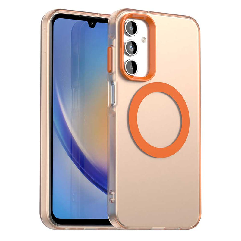 Phone Case for Samsung Galaxy A35 5G, Compatible with Magsafe,Shockproof Magnetic Case Cover