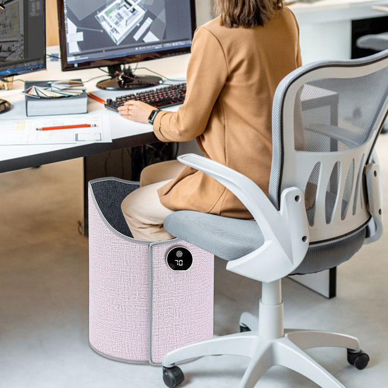 IPSTYLE Silent Foldable Leg Warmer Pro - Under Desk Electric Foot Heater