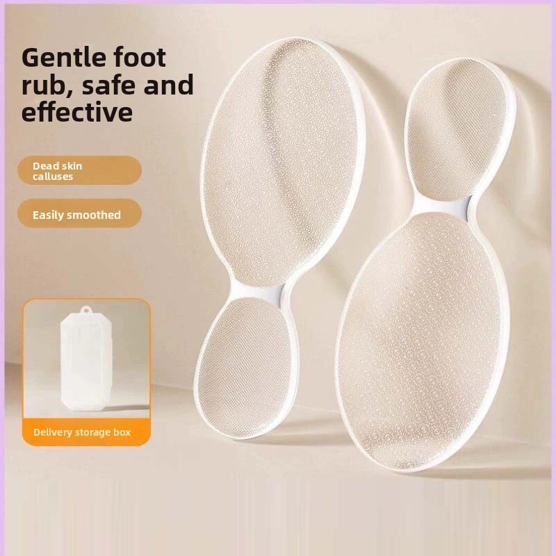 Nano glass heel peeling and foot repair tool, foot rubbing and grinding stone, gift box