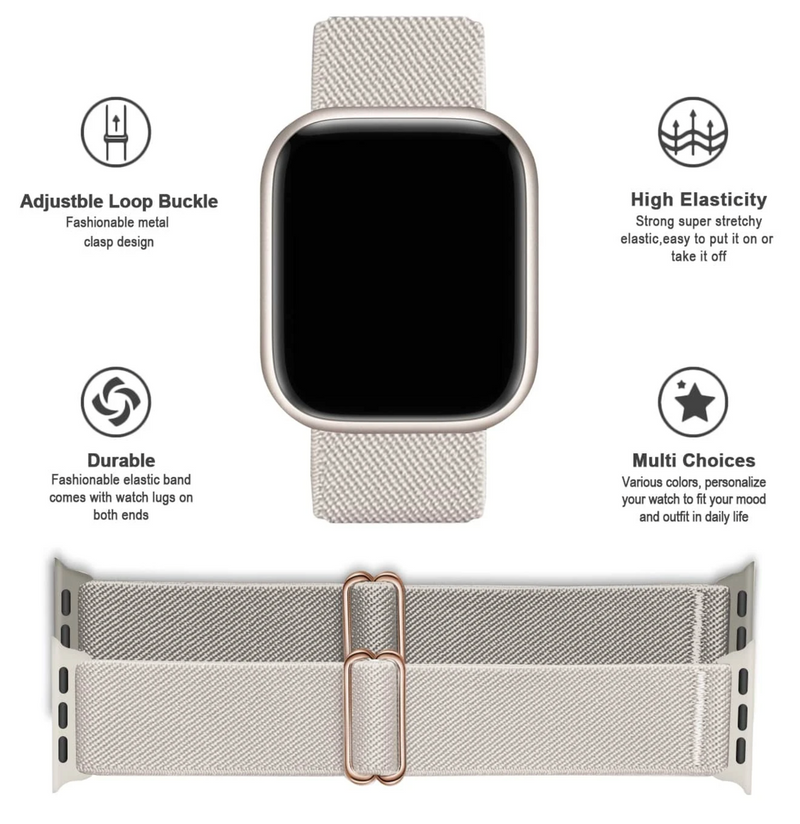 Watch Straps for Apple Watch 2Pack Bands 42mm 44mm 45mm 46mm 49mm