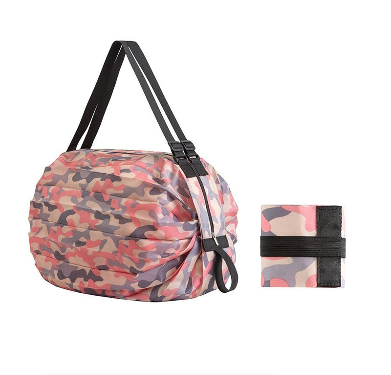 Foldable Shopping Bags Storage Bag Portable Travel Camouflage Handbags