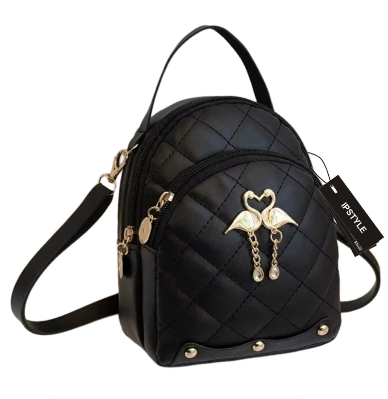 Woman Fashion Backpack Mini Ins Female Handbag Leisure Phone Packs - IPSTYLE
