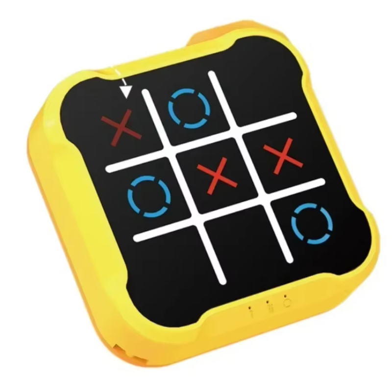 Tic-Tac-Toe Board Board Multifunctional Electronic Games Montessori Puzzle