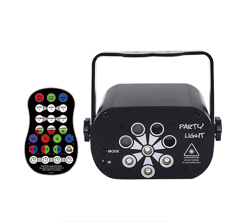 IPSTYLE DJ Light Disco Party Light UV Projection Light Home Party