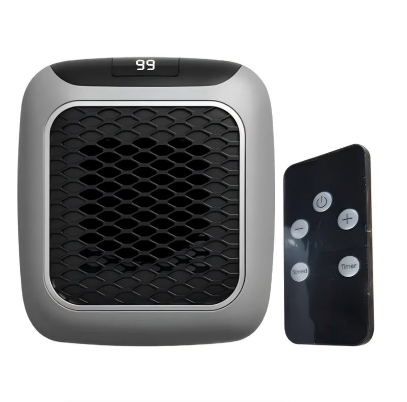 IPSTYLE Mini Heater 800W Fast Heating Plug In Heater with Remote Control