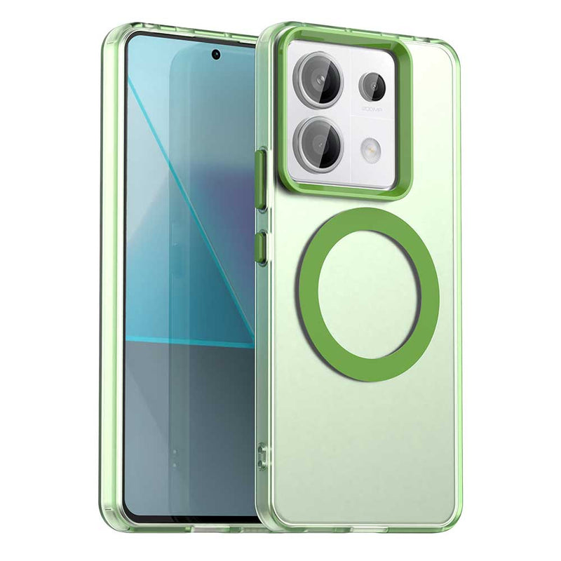 Phone Case for Xiaomi Poco X6, Compatible with Magsafe,Shockproof Magnetic Case Cover