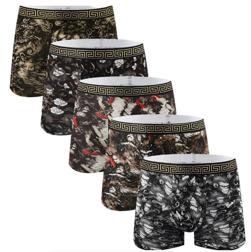 IPSTYLE Men's Underwear Breathable Teenage Student Boxer Brief