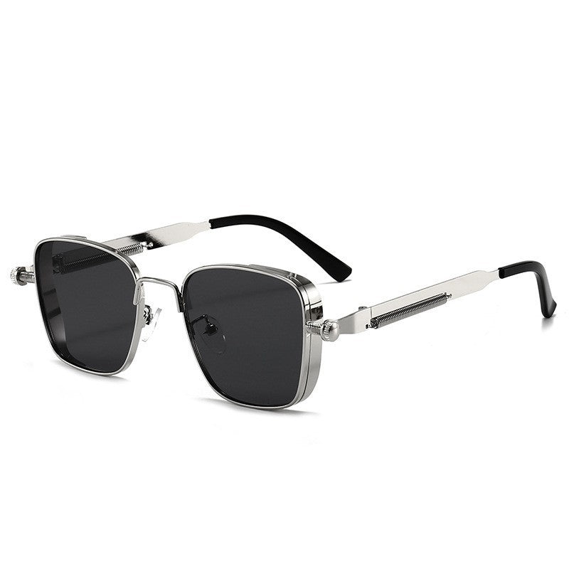 Metal Punk Polarized Sunglasses – Trendy Fashion with UV400 Protection for Men & Women