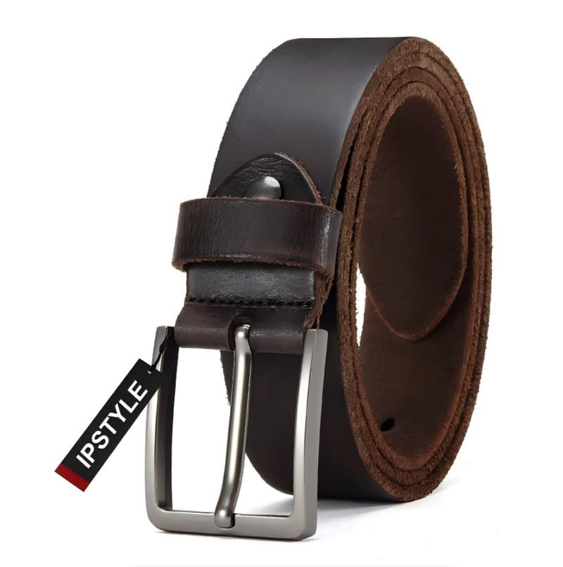 Men's Buckle Jeans Cowskin Casual Belts