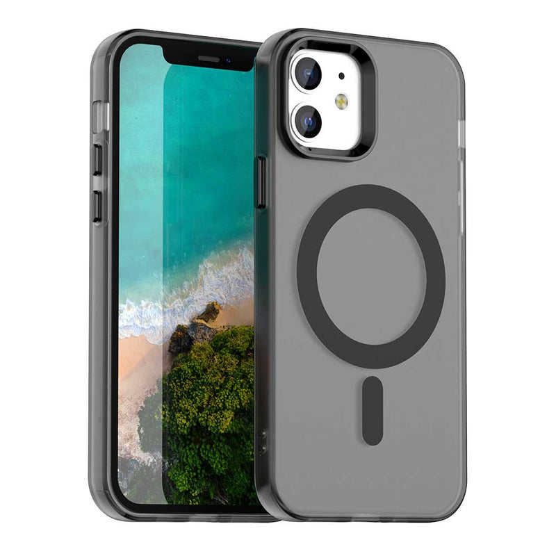 Phone Case for iPhone 12, Compatible with Magsafe, Shockproof Magnetic Case Cover