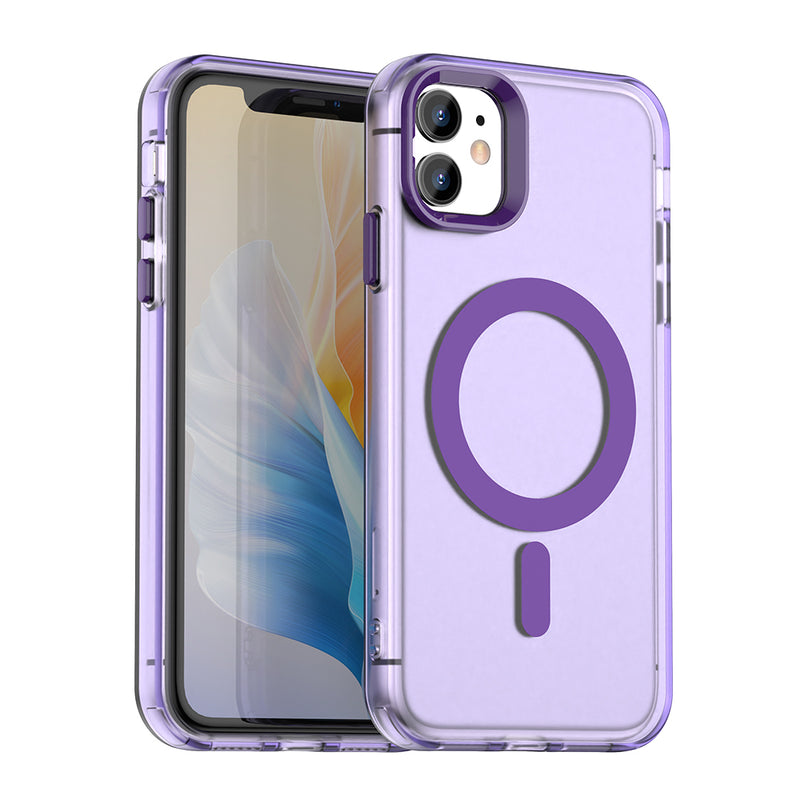 Phone Case for iPhone 11, Compatible with Magsafe, Shockproof Magnetic Case Cover