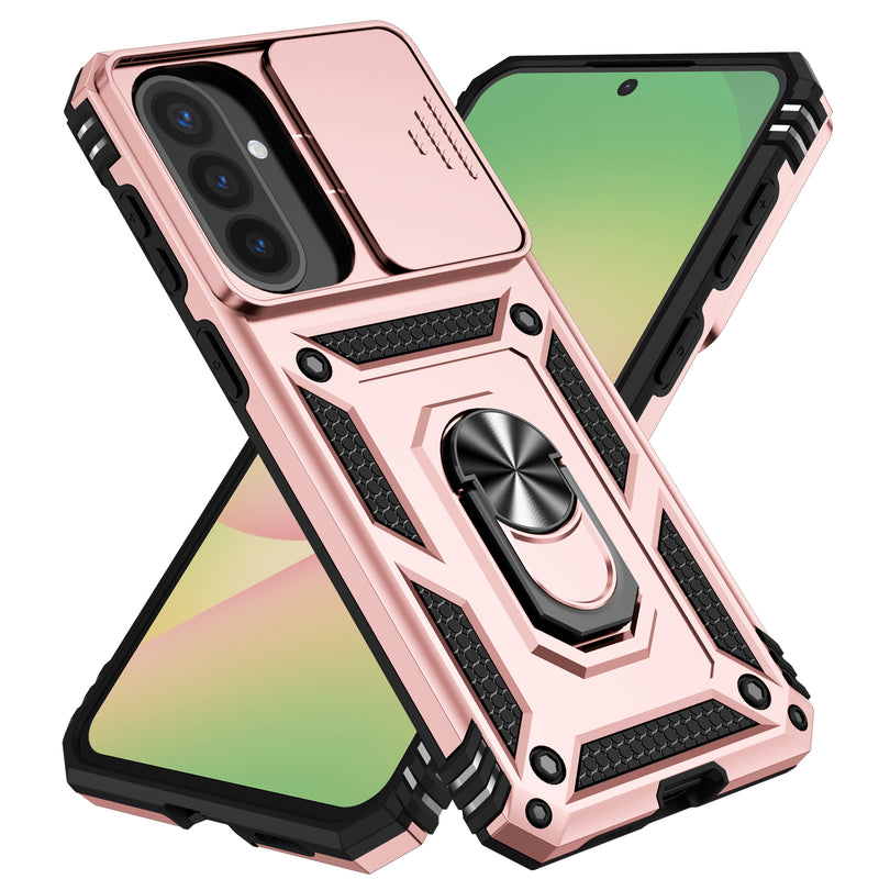 Slide Camera Lens Protect Phone Case for Samsung Galaxy A55