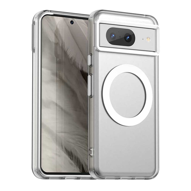 Phone Case for Google Pixel 8, Compatible with Magsafe, Shockproof Magnetic Case Cover