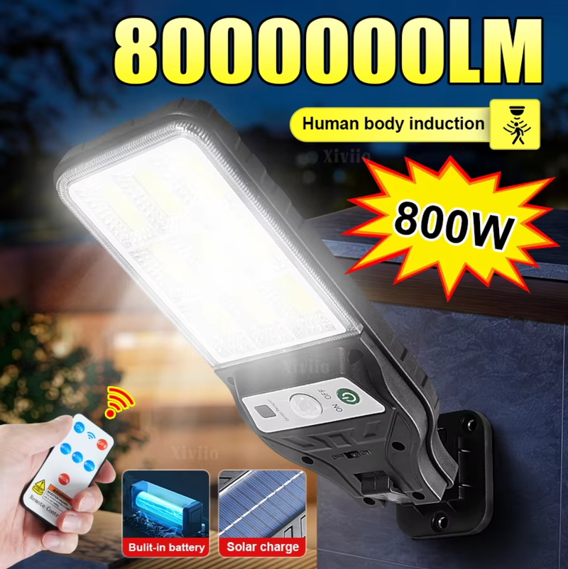 Outdoor Solar Lights Garden Wall Courtyard Path Lighting Motion Sensor 2 PCS