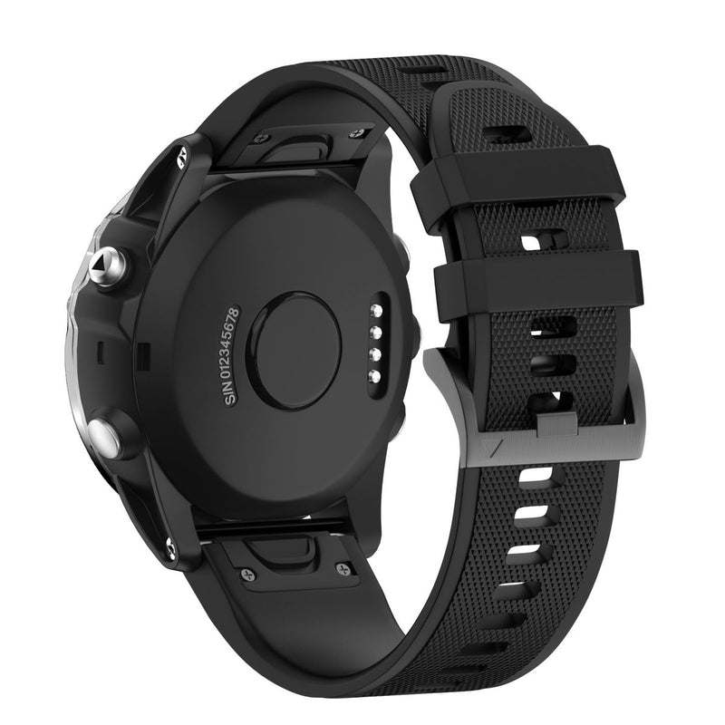 Quick Release Silicone Sports Band Strap for Garmin Fenix 6X/5X/3 26mm