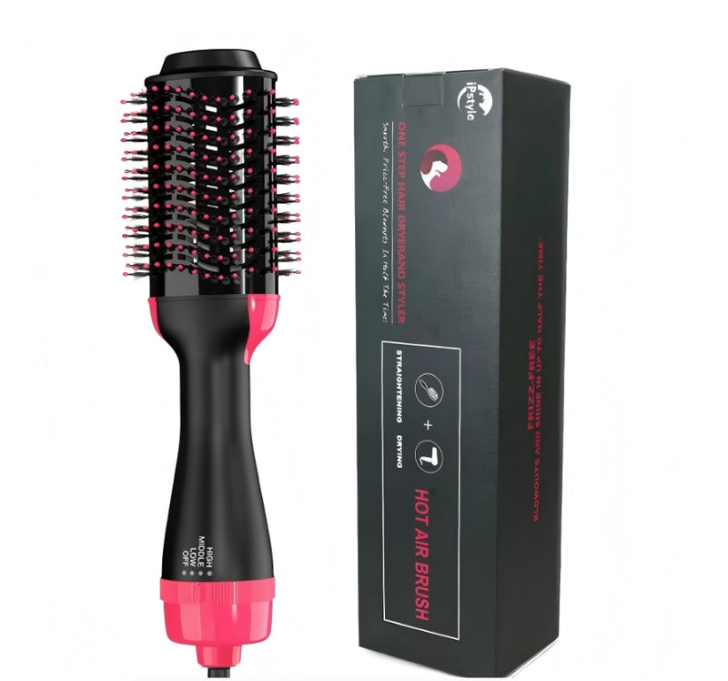 3 IN 1 Air Brush One-Step Hair Dryer Blow Dryer Brush Professional 1000W