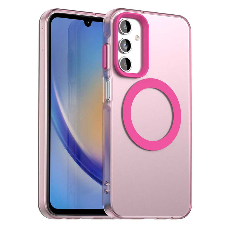 Phone Case for Samsung Galaxy A15 4G, Compatible with Magsafe,Shockproof Magnetic Case Cover