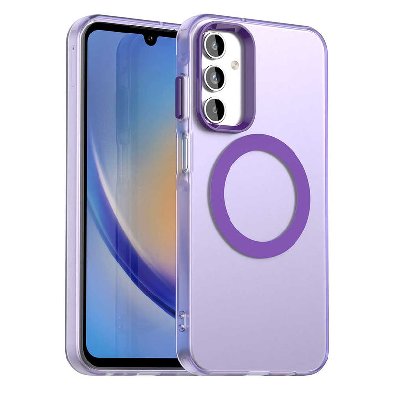Phone Case for Samsung Galaxy A15 4G, Compatible with Magsafe,Shockproof Magnetic Case Cover