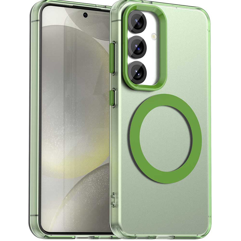 Phone Case for Samsung Galaxy S25, Compatible with Magsafe,Shockproof Magnetic Case Cover