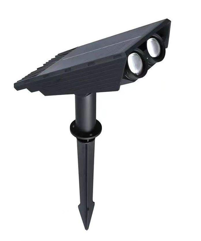 Solar Spotlight Outdoor Super Bright Waterproof Floor Lawn RGB Lamp