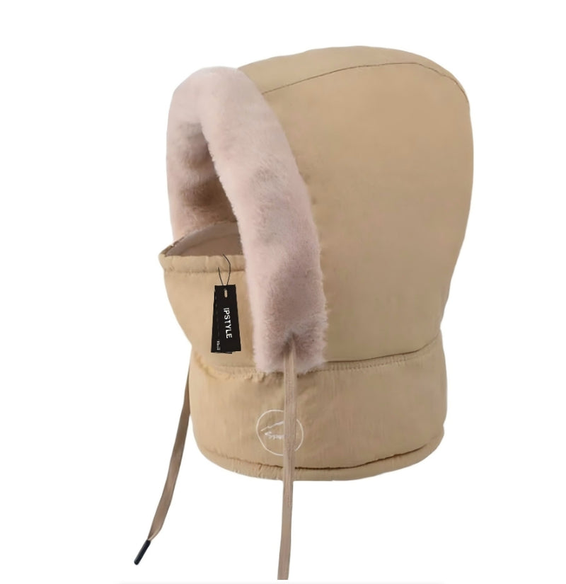 Unisex Winter Windproof Face Mask Hat Scarf Thermal Fleece Cold Weather