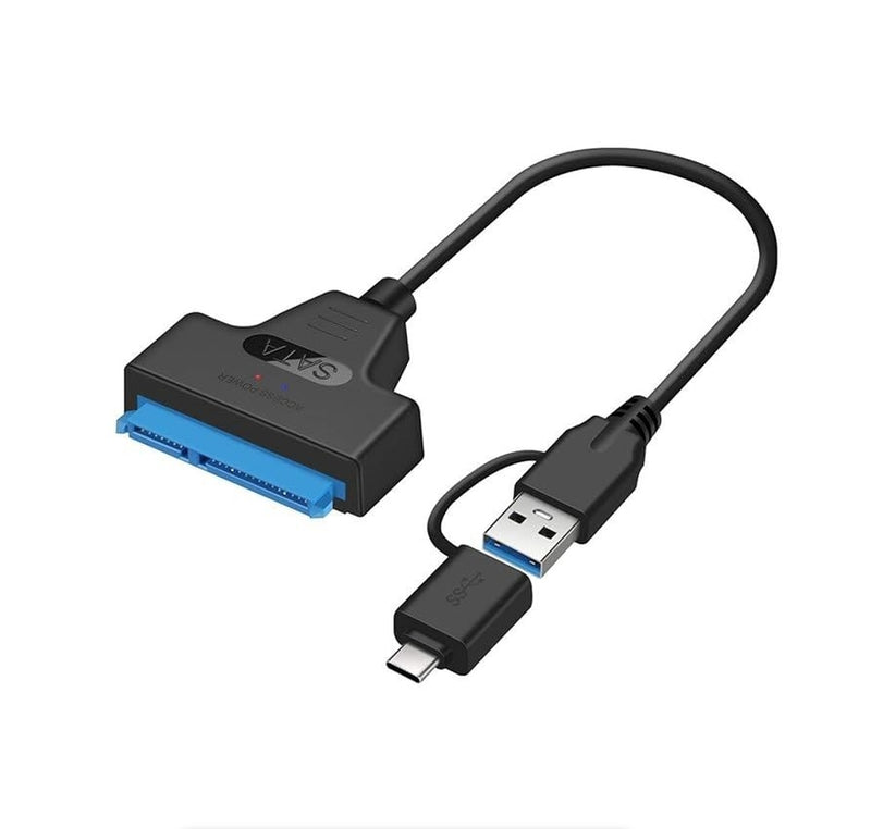 USB 3.0 / USB-C to Sata Cable for 2.5 3.5 Inch HDD/SSD Hard Drive Disk