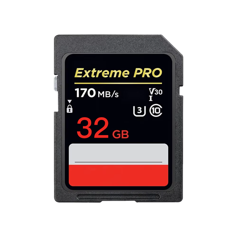 Extreme PRO SD Card 32GB 64GB 128GB Flash Memory Card for Camera