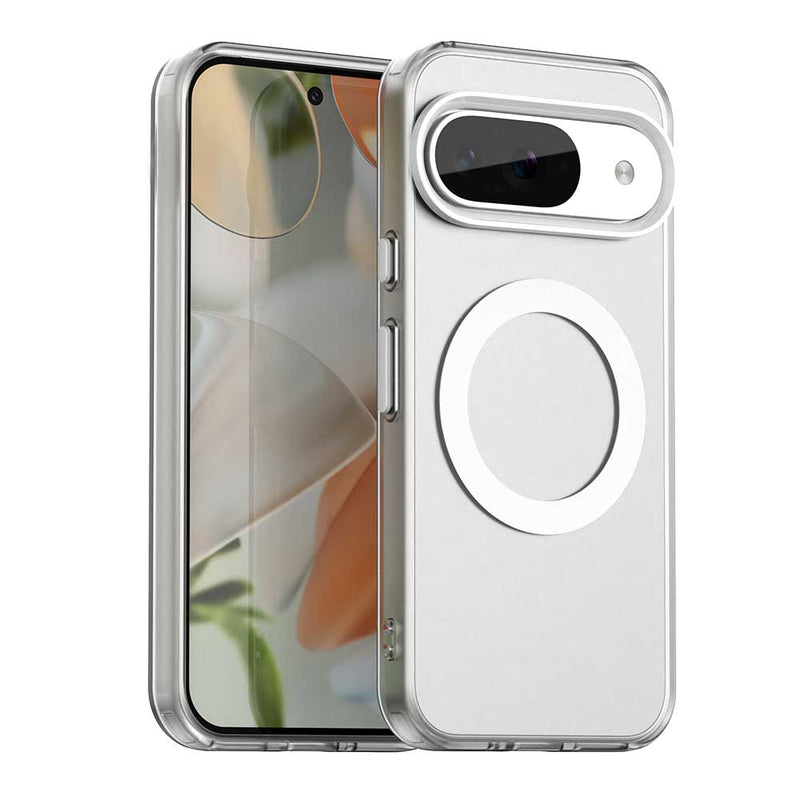 Phone Case for Google Pixel 9, Compatible with Magsafe, Shockproof Magnetic Case Cover