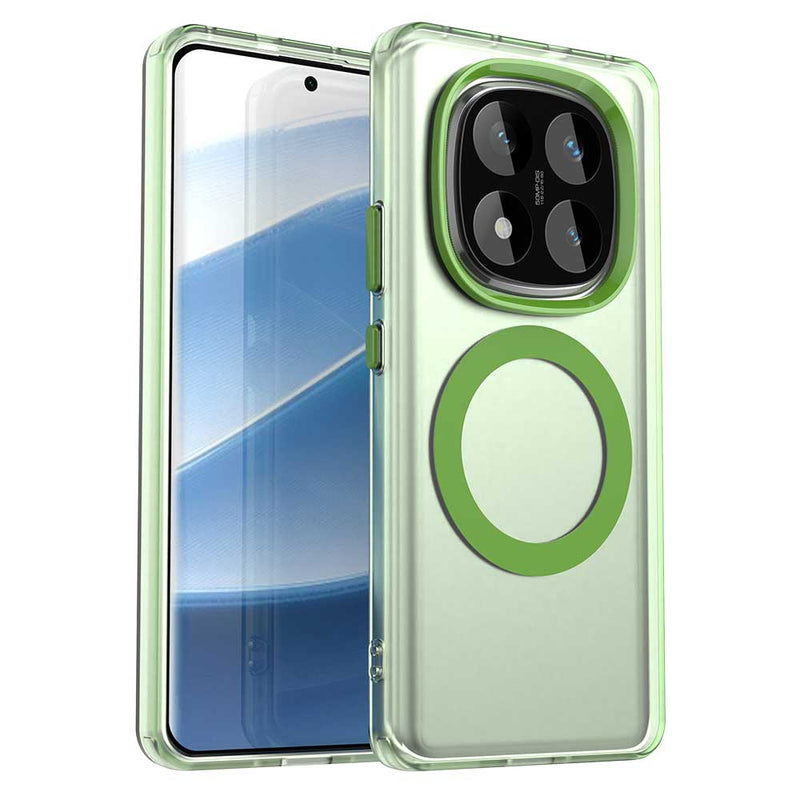 Phone Case for Xiaomi Redmi Note 14 Pro 5G, Compatible with Magsafe,Shockproof Magnetic Case Cover