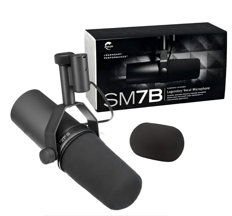 Professional Cardioid Dynamic Microphone Selectable Frequency Response Mic