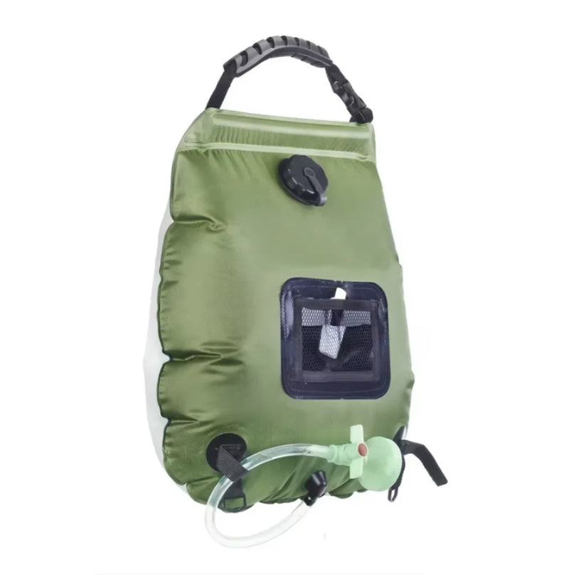 Camping Shower Solar Bath Shower Heating Water Bag Camping Hiking Travel