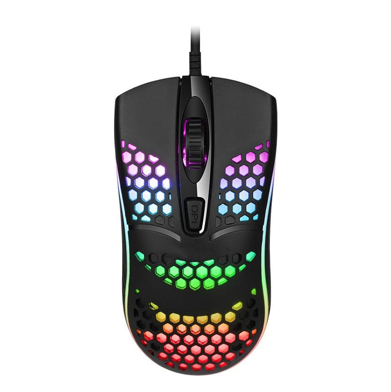 USB Wired Mouse RGB Luminous Gaming Mouse Desktop Laptop Office Computer