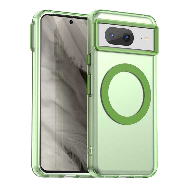 Phone Case for Google Pixel 8, Compatible with Magsafe, Shockproof Magnetic Case Cover
