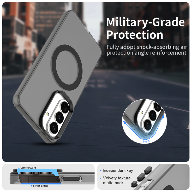Phone Case for Samsung Galaxy S26, Compatible with Magsafe,Shockproof Magnetic Case Cover
