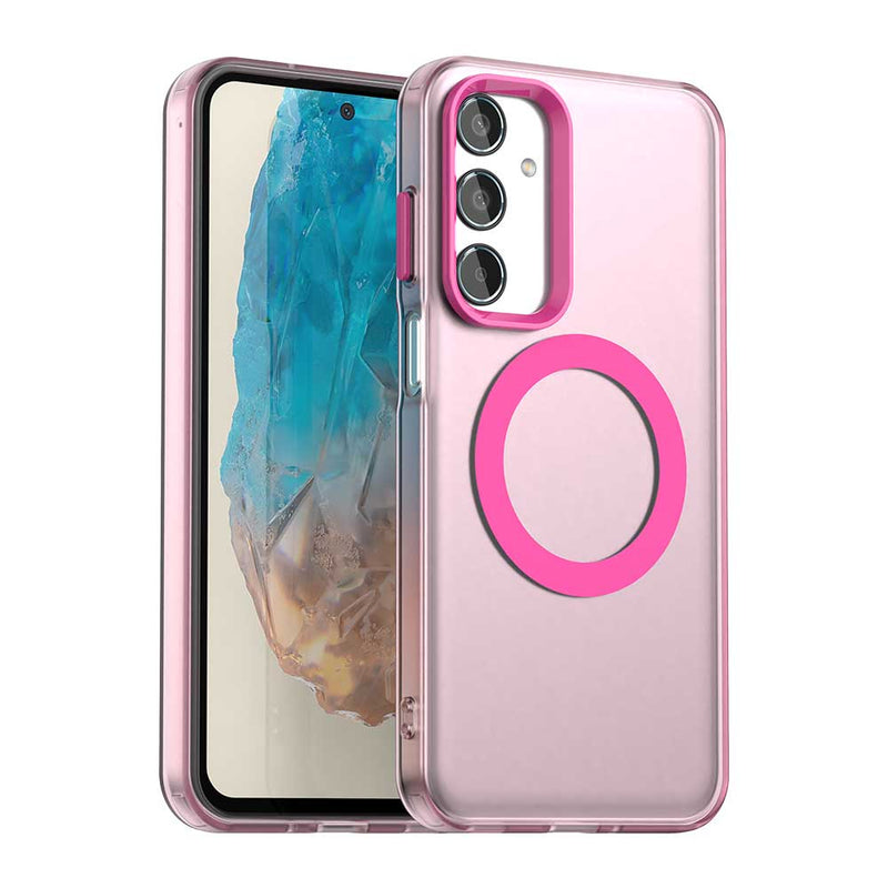 Phone Case for Samsung Galaxy M35 5G, Compatible with Magsafe,Shockproof Magnetic Case Cover